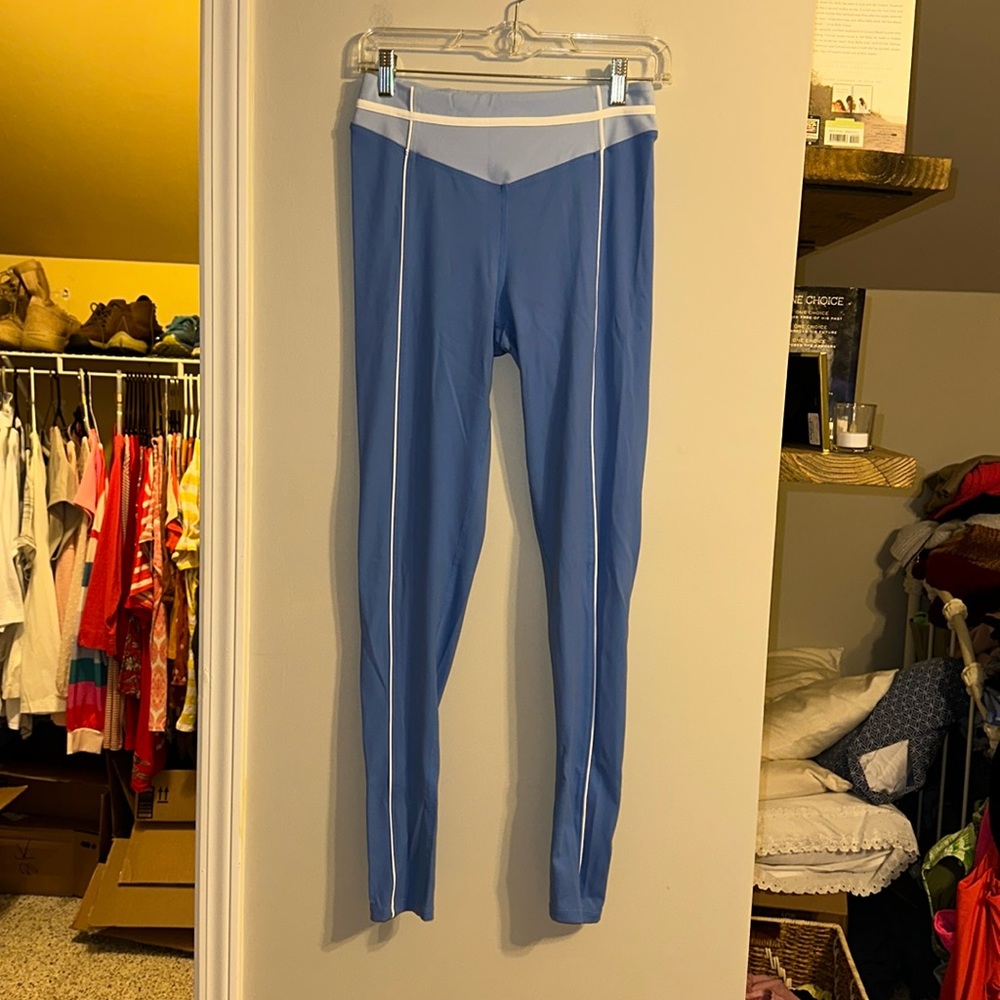 XL blue Yellow the Label leggings